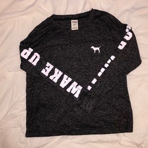 VS Pink long sleeve T sz small